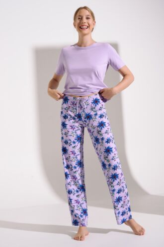 Pidžama s majicom i hlačama »Flowers«